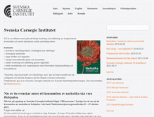 Tablet Screenshot of carnegieinst.se